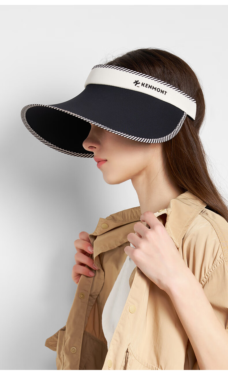 Kenmont Lightweight UV Protection Sun Hat, Summer Women's Wide Brim Face-Covering Visor Hat, Foldable Outdoor Sun Hat 6153 8