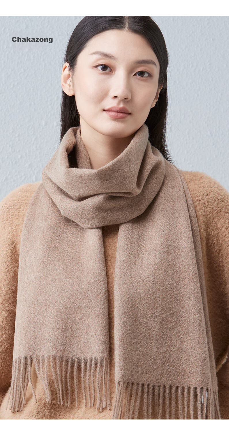 Hodo 100% Cashmere Scarf for Women, Winter Warm Thick Neck Warmer, Birthday Gift Box for Mom And Girls 11