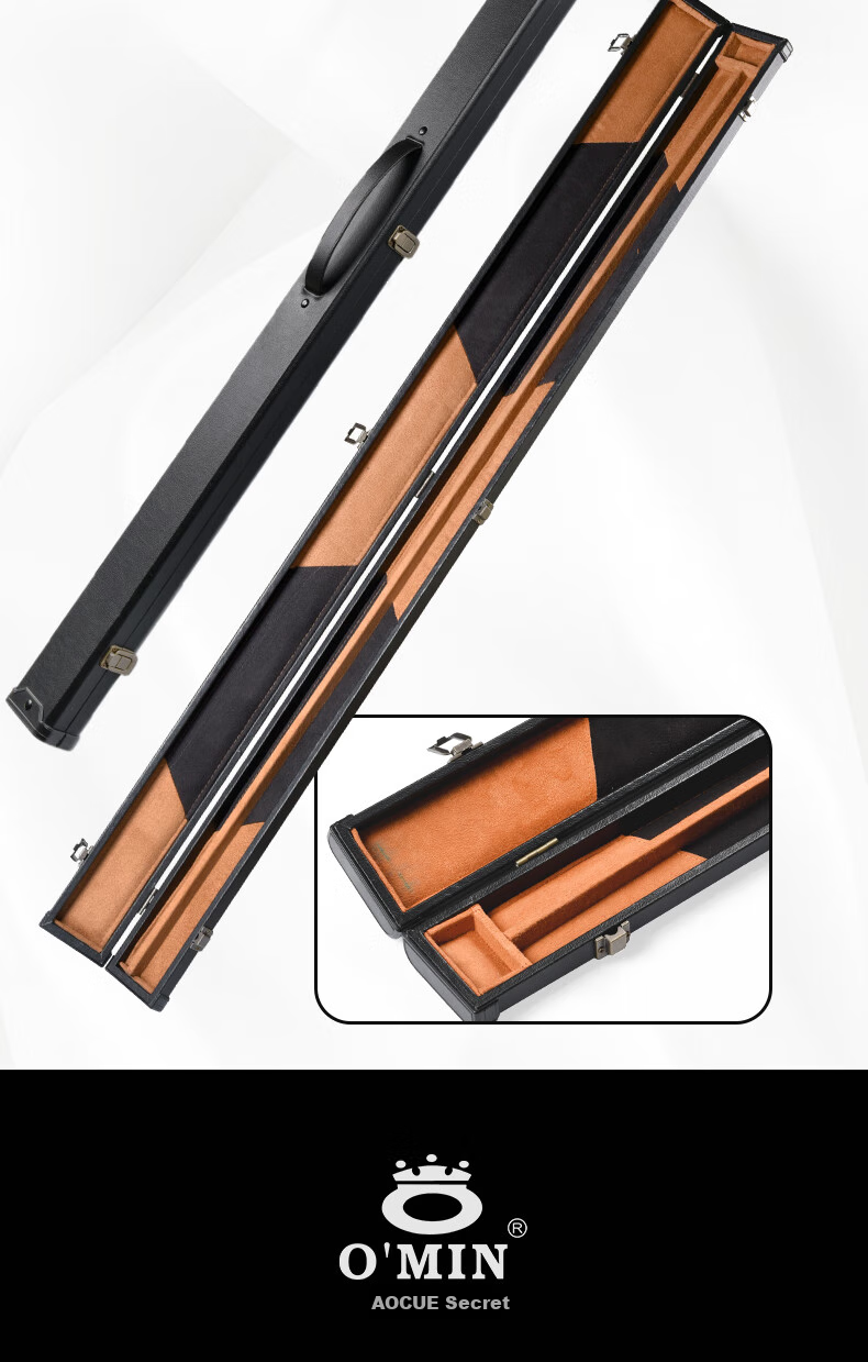 Aomi New Generation Assassinator Pool Cue Mid-Section, Snooker Black 8 English And Chinese Black Eight Billiard Cue, 16 Colors, 11.5mm 16