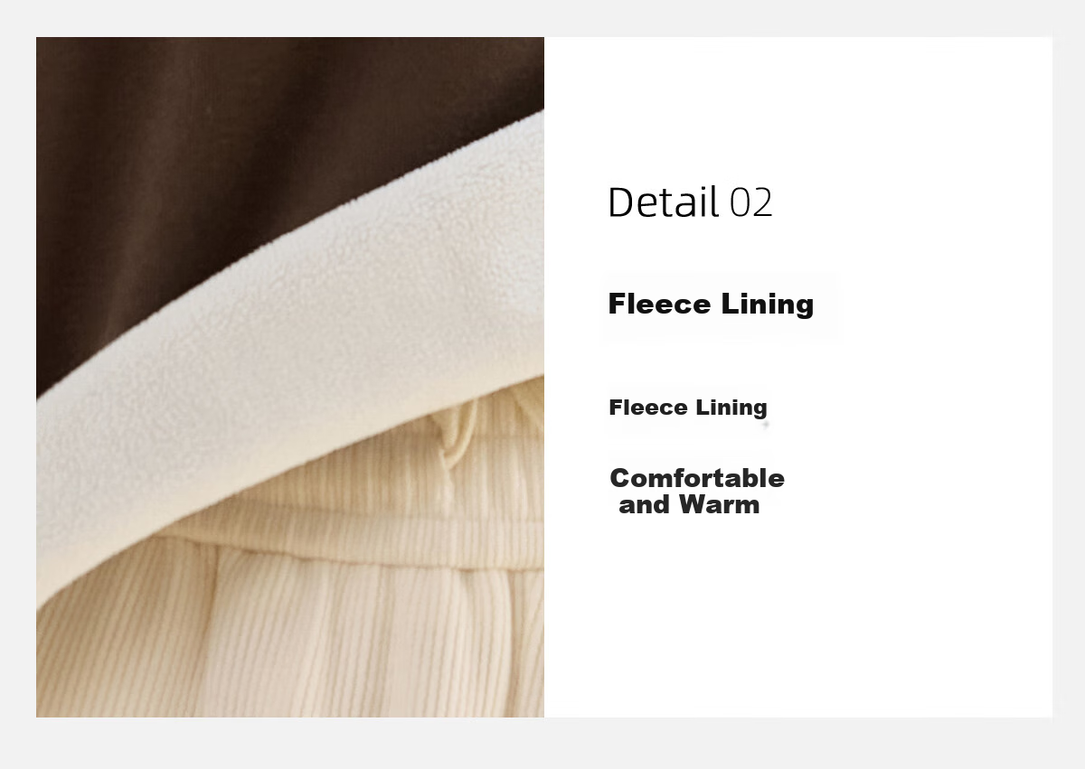 PinCai Fleece-Lined Sweatshirt for Women, Loose Drawstring Hoodie, Autumn And Winter Fleece-Lined Thickened Solid Color Jacket P144W2001 8