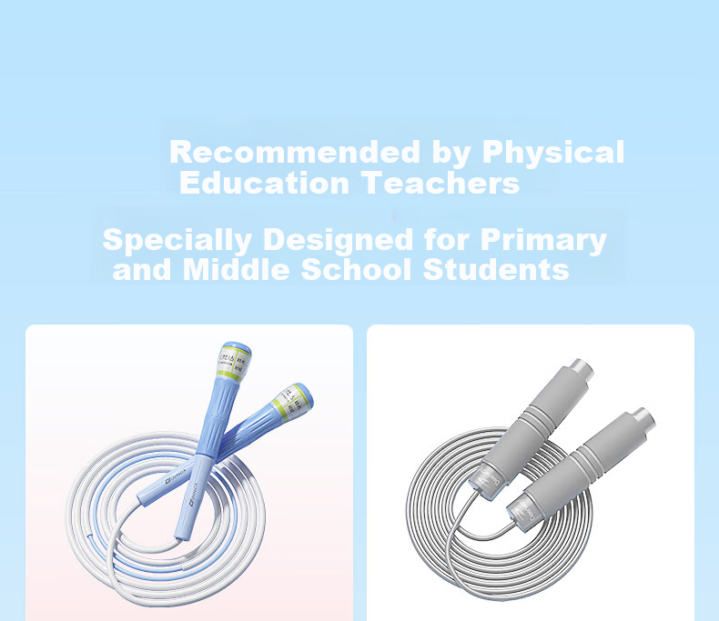 Oufanda Jump Rope for Primary School Students, Exam-Specific for Ages 6-12, Professional Speed Rope for Middle School Entrance Exams, No Tangles 1