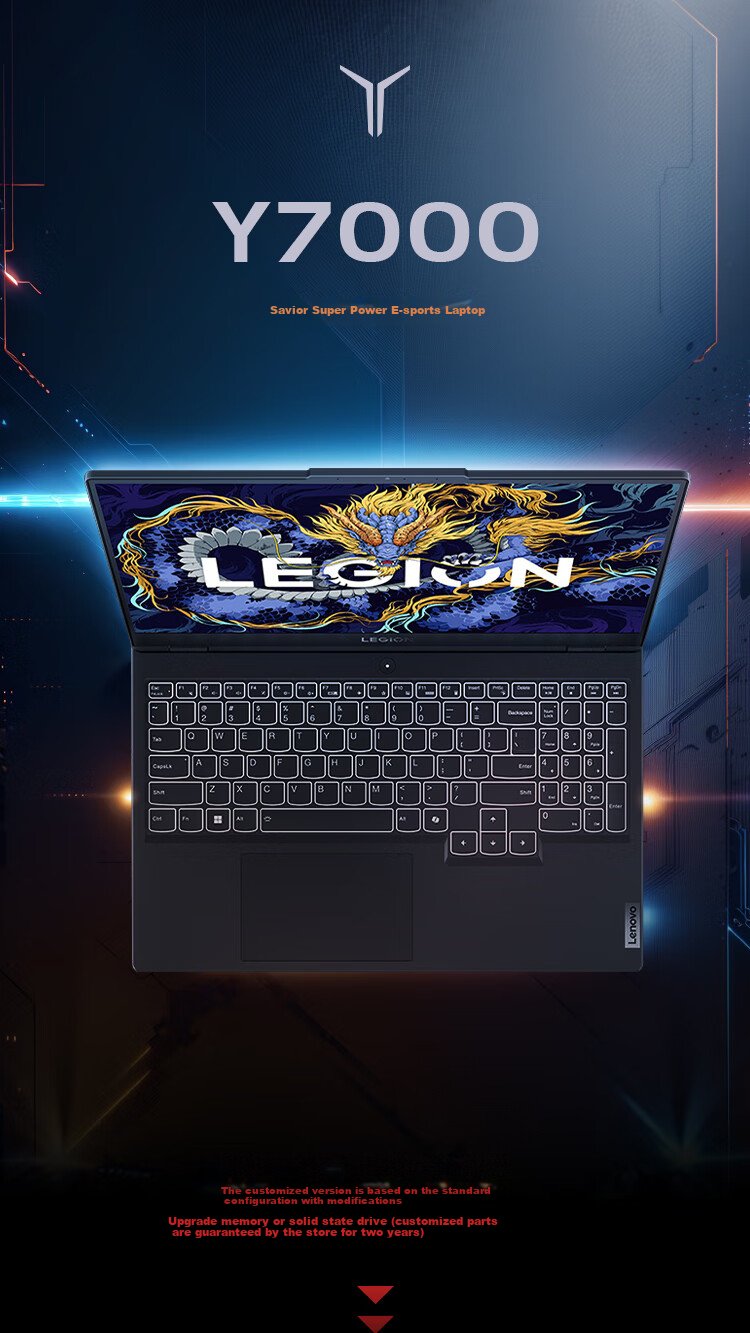 Lenovo Legion Y7000 2025 15.3-inch Gaming Laptop i7-14650HX 16GB 512GB RTX5060 + Gaming Mouse Set 1st Store Bundle 1