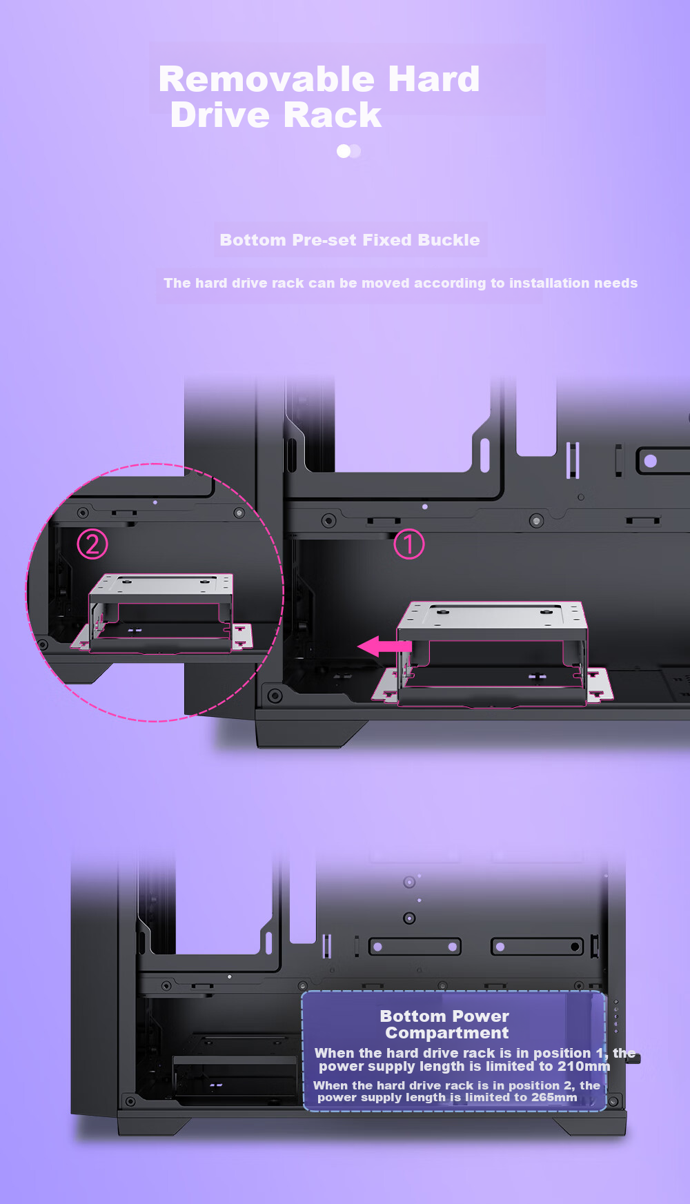 Thermaltake (Tt) Steel Shadow Wind S Black Case Water-Cooled Computer Tower (Supports EATX/Tempered Glass Side Panel/Supports 360mm Water Cooling/High Compatibility/4090 Graphics Card) 12
