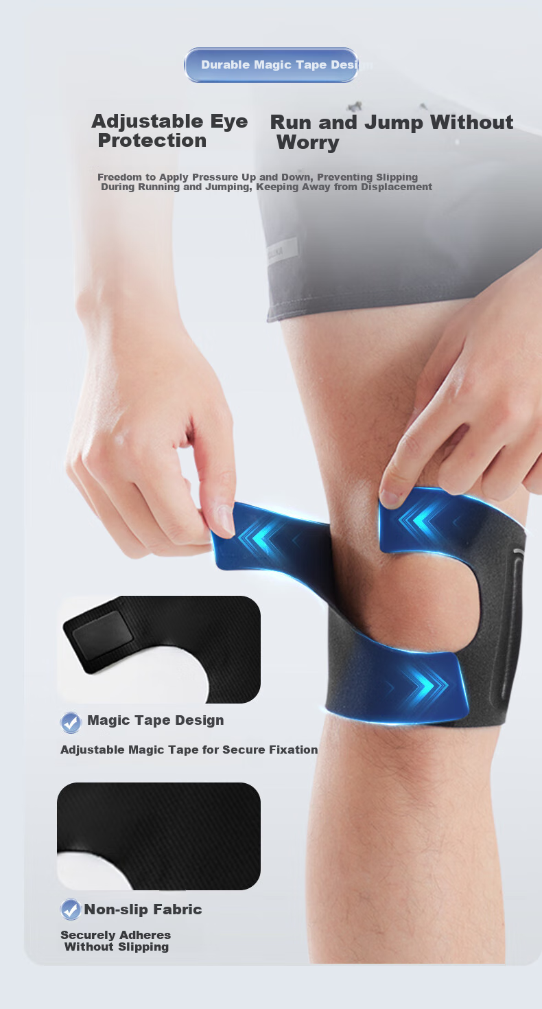 LI-NING Professional Sports Knee Pads Men Running Meniscus Injury Protection Mountaineering Badminton Football Knee Guards 5