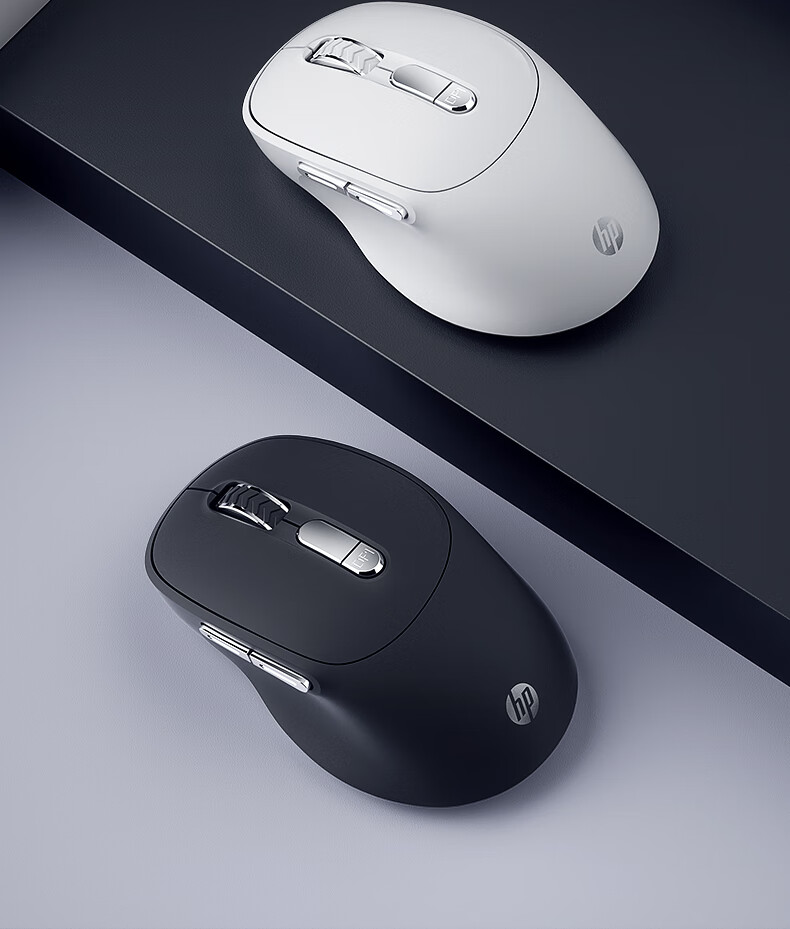 HP S1500 Pro Bluetooth Wireless Mouse Ergonomic Silent Portable Gaming Office Desktop Laptop Black Upgraded 4