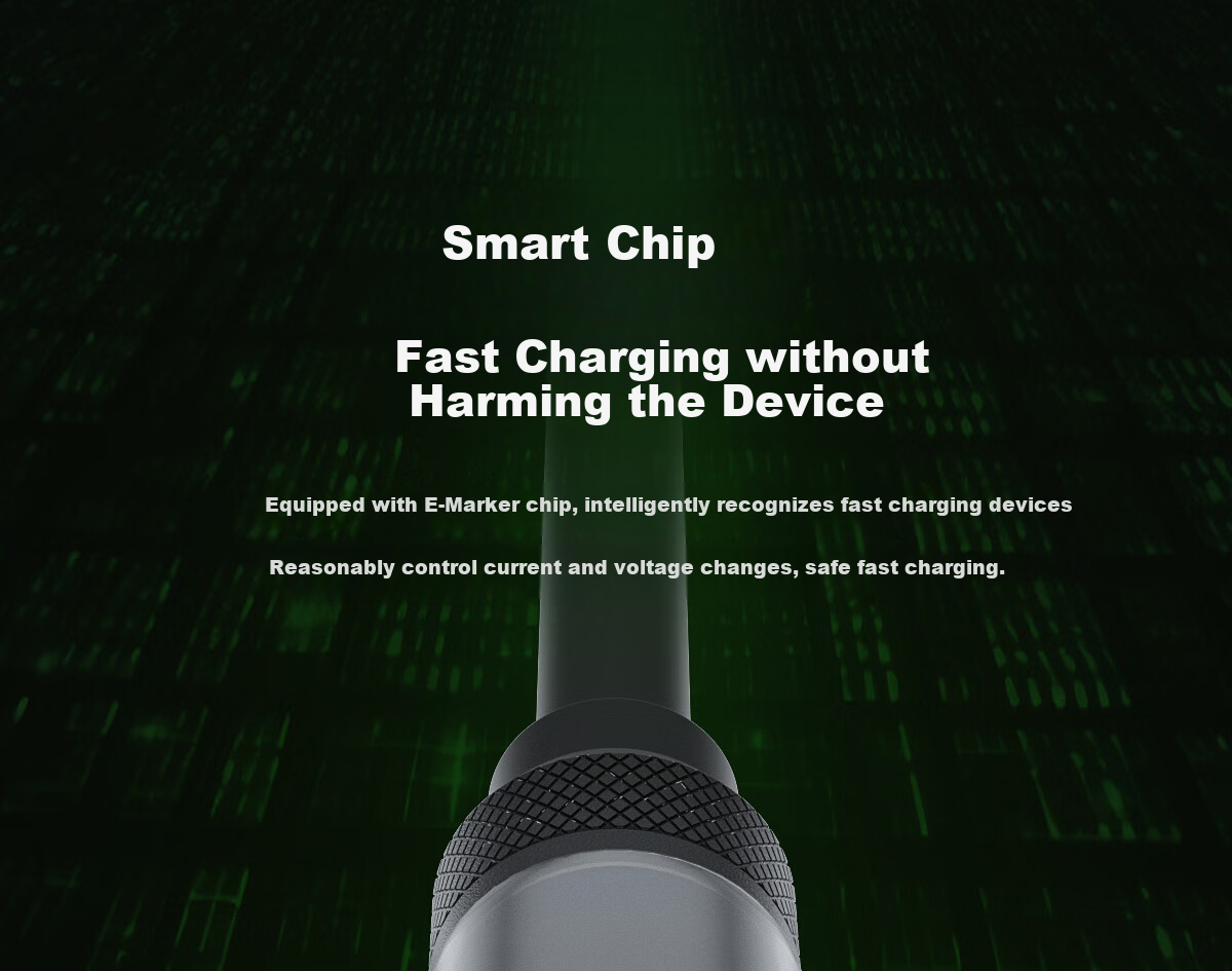 Hagibis Full-Function Digital Display Data Cable Compatible with Thunderbolt 4, Dual-Head USB4, Suitable for IPhone 17 Charging Cable, PD Fast Charging, Hard Drive High-Speed Transmission, Silicone Video Cable 15