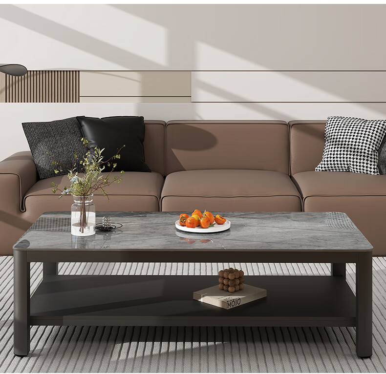 Fanshe Coffee Table, Living Room Tea Table, Office Coffee Table, Small Apartment Glass Sofa Table, Modern Minimalist Tea Table 1