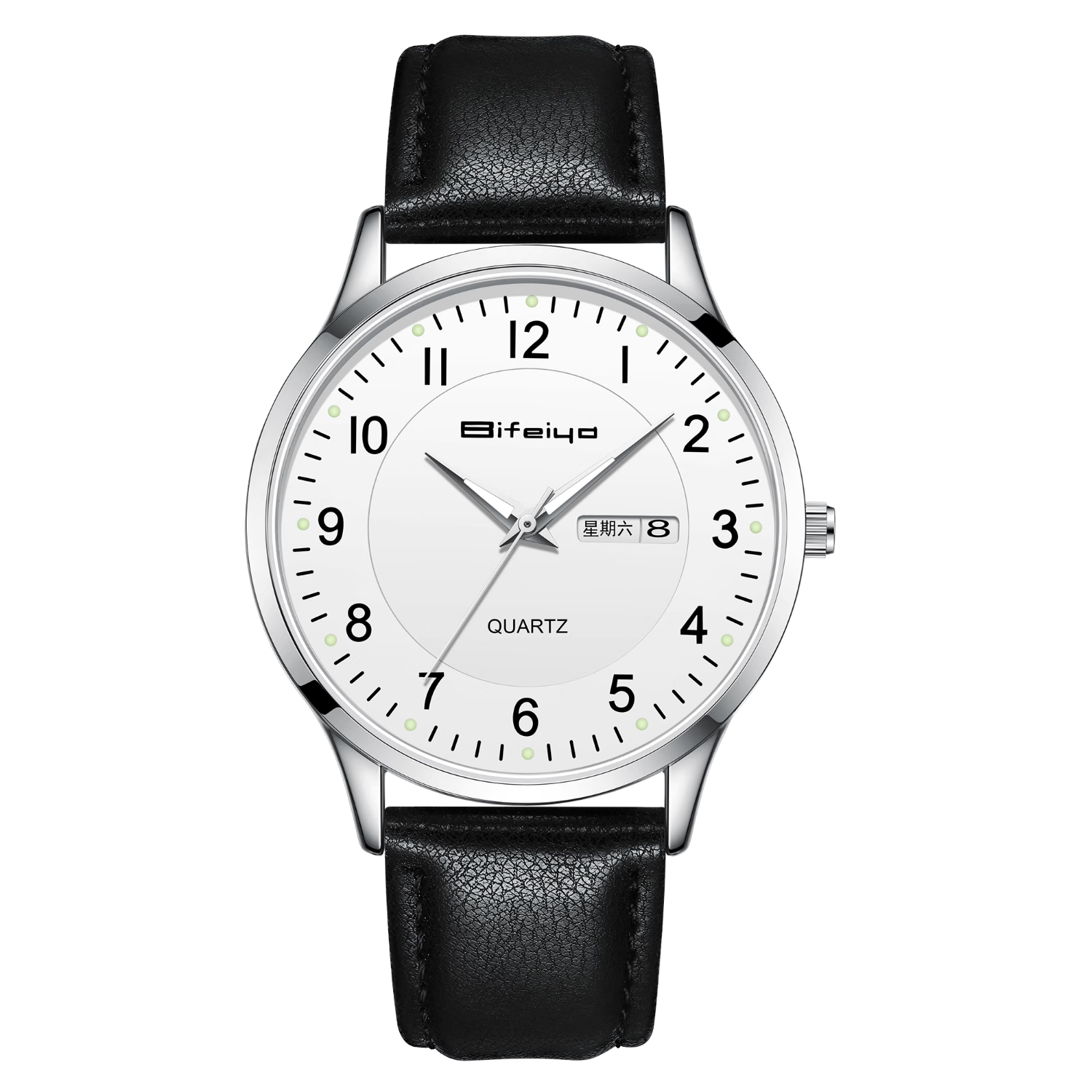 LOUIE JUELEN Watch Silent Mechanical Waterproof Quartz for Civil Service Exam, Graduate Entrance Exam, High School and College Students, Unisex Back to School