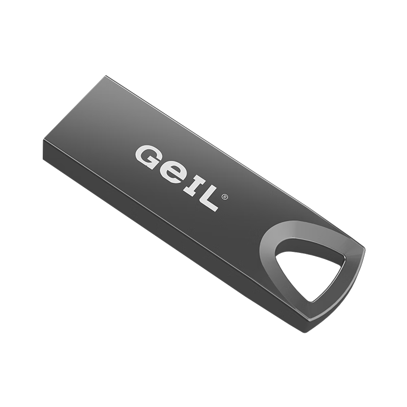 GEIL 64GB USB3.2 Flash Drive, Read Speed 120MB/s, All-Metal High-Quality USB Drive for Study, Office, Business, GH333 Series