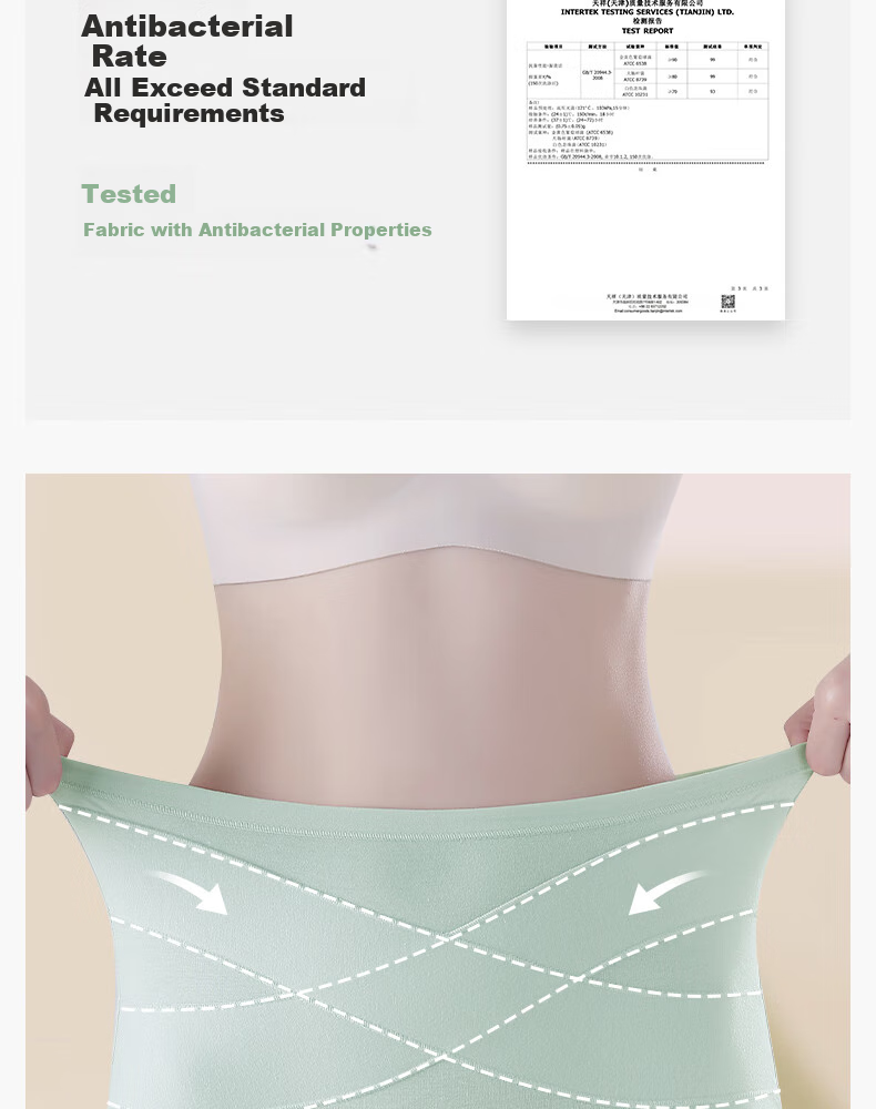 JOYNCLEON High-Waisted Tummy Control Underwear for Post-Cesarean Section, Belly Slimming Cotton Waist Trainer Butt-Lifting Seamless XXL Jnk153127 18