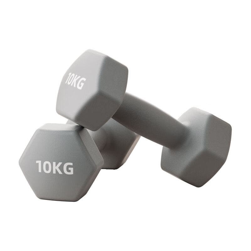 Langwei Solid Cast Iron Dumbbell, Men's Strength Training, Home Fitness, Enamel Pure Iron Yaling Fitness [JINGDONG Exclusive]