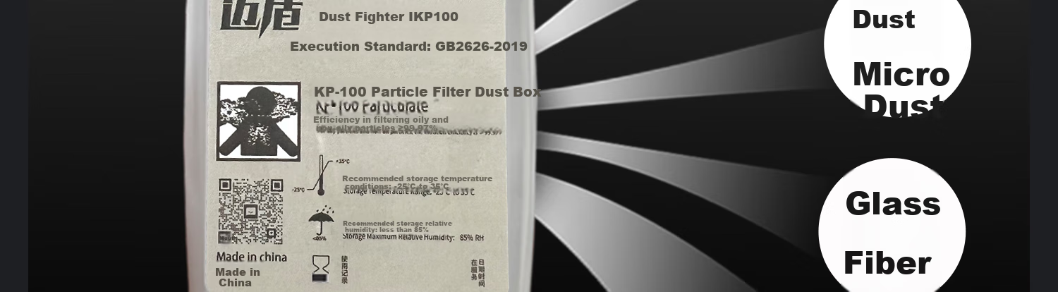 MAIDUN Dust Mask KP100, Coal Mine Underground Specialized Dust-Proof Mask, Grinding Dust Mask, 802C Set 9