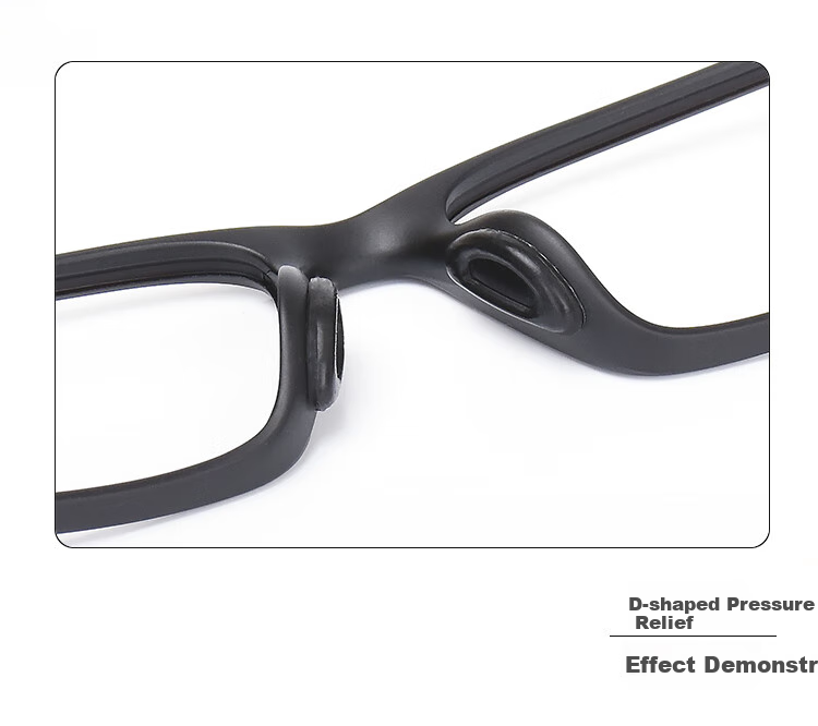 SooGree Glasses Nose Pads, Silicone Anti-Slip Nose Strips, Height-Increasing Device, Eyewear Fixing Accessories, Pressure Relief Specialized 5