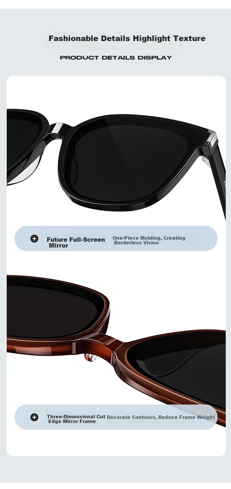 HELEN KELLER Sunglasses for Men, Trendy Square Frame, UV Protection, Polarized Driving Glasses for Women H2706H01 6