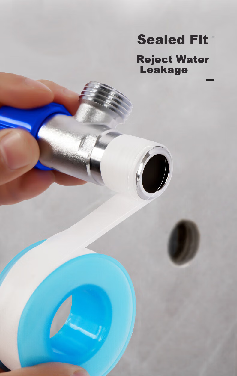 Rifeng PTFE Tape for Faucet Sealing, Waterproof Adhesive Tape for Angle Valve Fittings, Raw Material Tape, 25 Meters 3