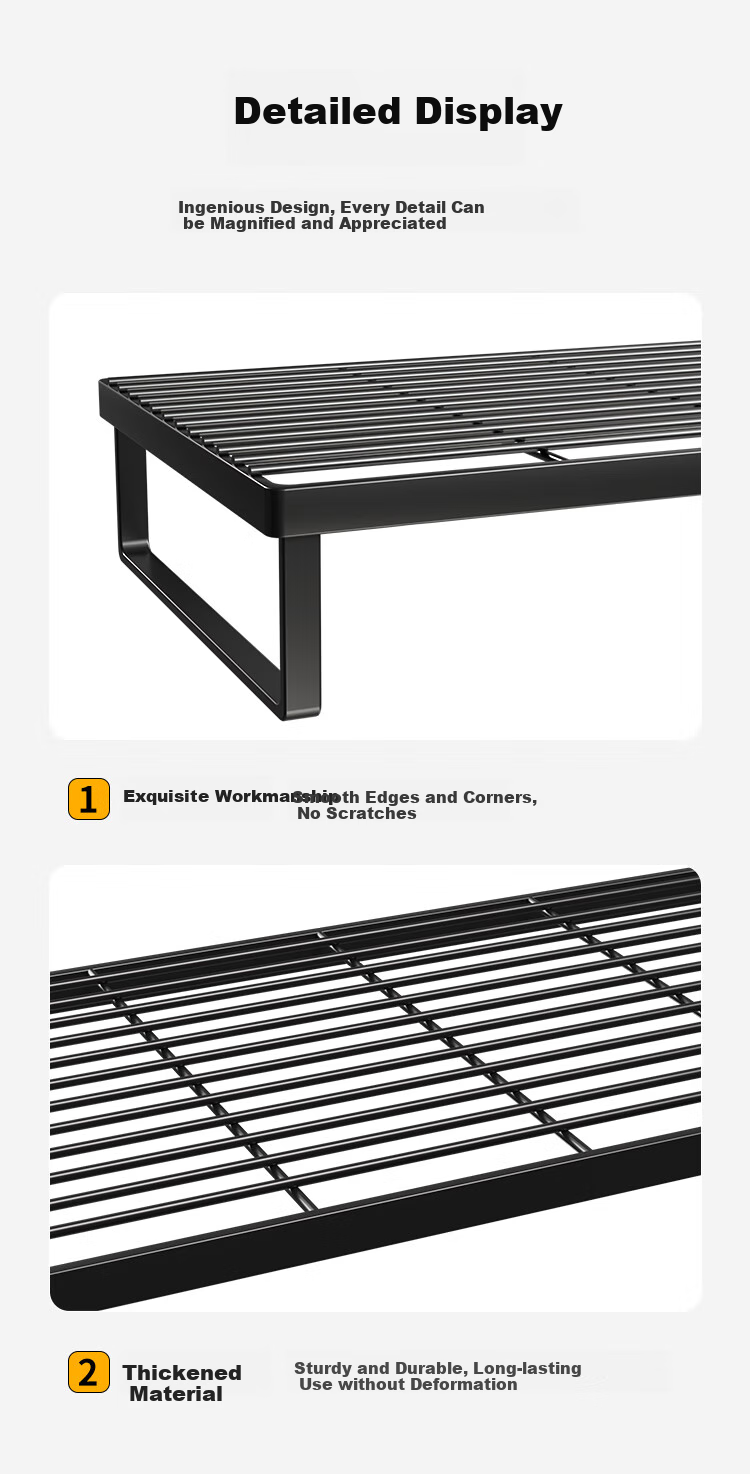 ATSCORE Laptop Cooling Stand, Aluminum Alloy Foldable Portable Vertical 6-Level Adjustable Desktop Riser, Collapsible Ergonomic Multi-Purpose Support Stand 6