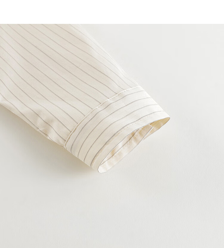 MARC&JANIE Boys' Fashion Striped Cotton Shirt Children's Pure Cotton Top Spring 2025 250103 11