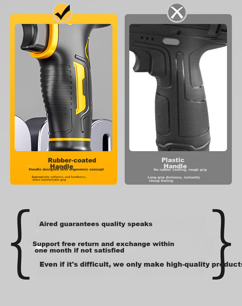 Airuide Electric Drill, Household Rechargeable Drill, Electric Screwdriver, Lithium Battery Pistol Drill, Power Screwdriver, Electric Tool 3