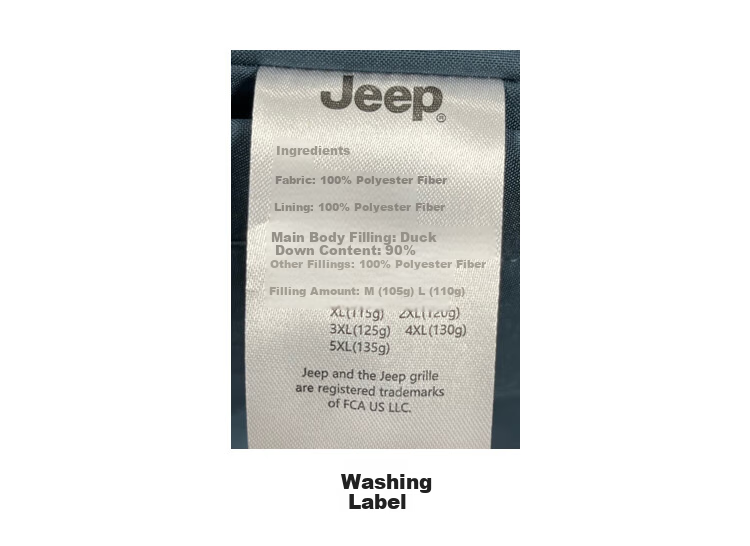 JEEP Men's Winter Short Down Jacket Casual Stand Collar Coat Warm Reversible Black 4XL 15