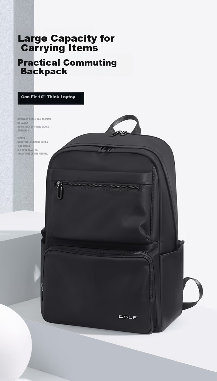 GOLF Backpack for Men, Travel Backpack 15.6/16 Inch Laptop Bag, Water-Resistant Casual Business Travel Bag for Students 1
