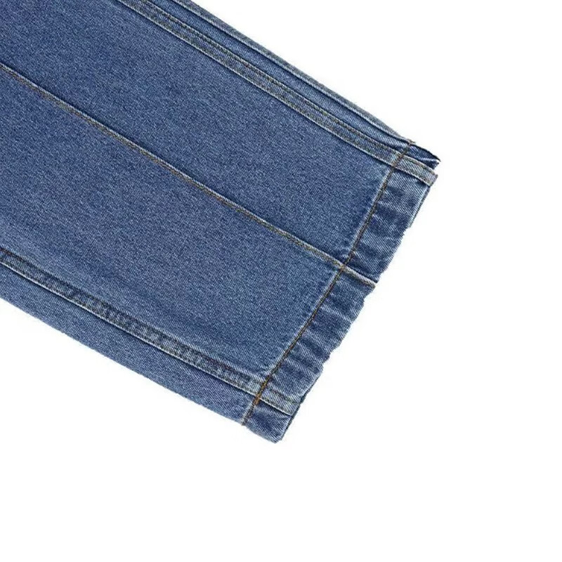 Adidas Originals Simple Casual Straight-Leg Jeans Women IW5758 27 5
