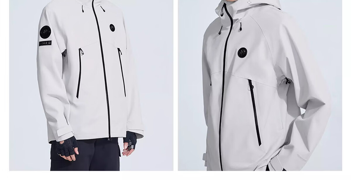 CAMEL Panda Series Hard Shell Waterproof Windproof Outdoor Mountaineering Jacket Cycling Coat A35BA6B113 M 24