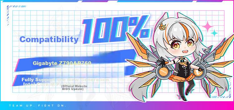 GIGABYTE Ultra-Durable B760M DS3H DDR4 Motherboard Supports CPU 13900 13700KF Intel B760 LGA 1700 1