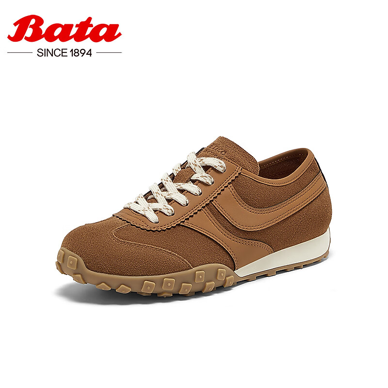 Женские кроссовки Bata, модель VRV27AM5, темно-коричневые, размер 35