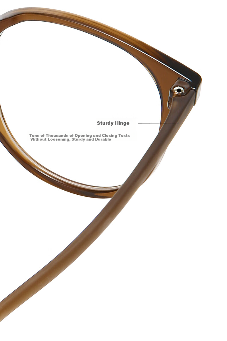 ZEISS Ultra-Light Large Frame Glasses for Women, Bare-Faced Ice American Style, Can Be Fitted with Prescription Lenses for Myopia, Anti-Blue Light Radiation And Eye Strain Protectio 10