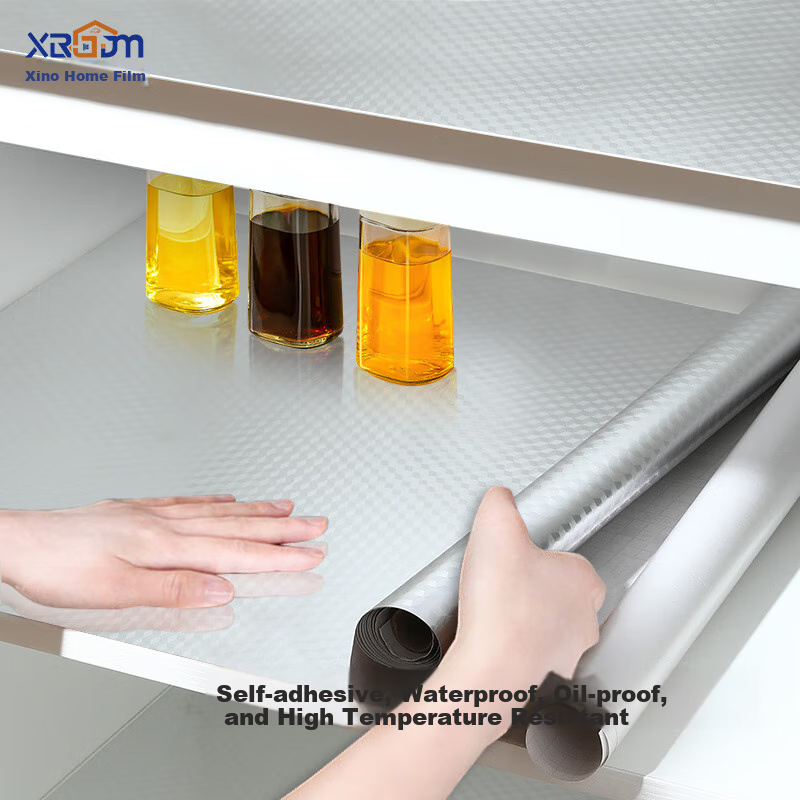 Xiruo Kitchen Oil-Proof Sticker, Heat-Resistant Aluminum Foil Paper, Stove Wall Wallpaper, Drawer Waterproof And Moisture-Proof Self-Adhesive Cabinet Film