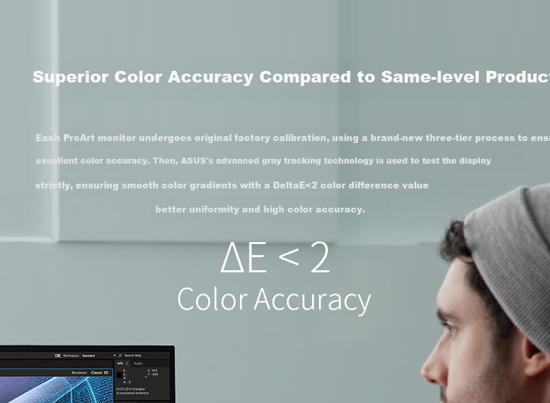 ASUS ProArt Dream 5K PA27JCV 27-inch Monitor 5K Resolution Global Apple Color Adaptation HDR500 Full-Link Color Accuracy Design for Photo Editing PC 9
