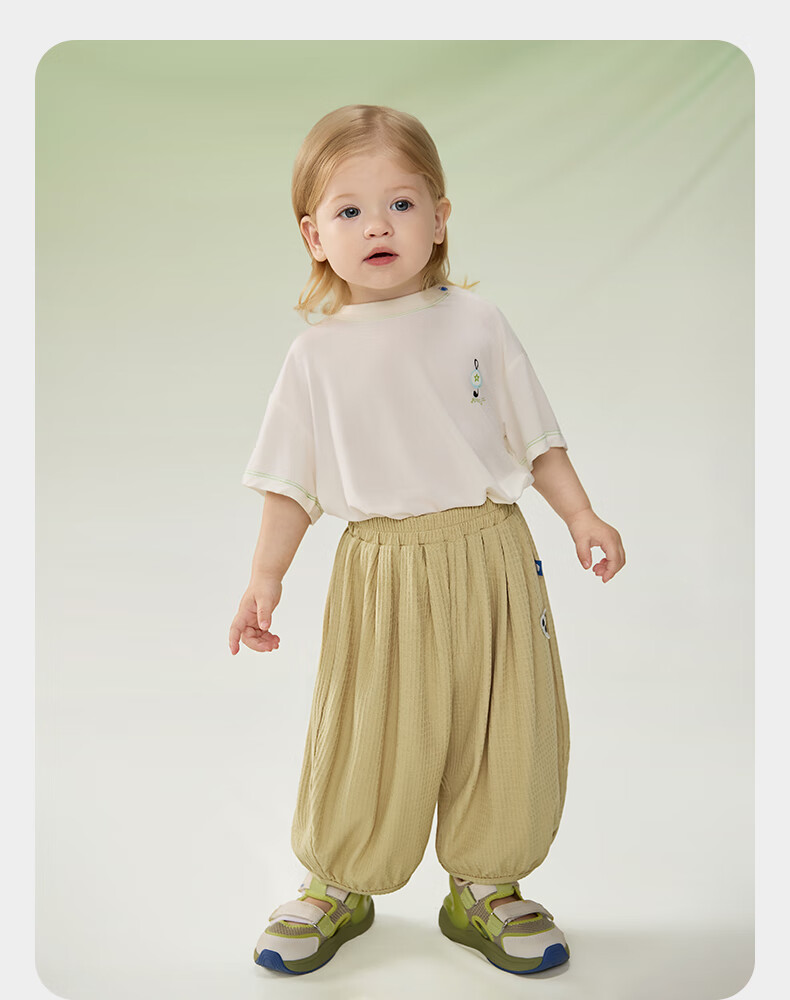 Babycare Mint Children's Pants, Sports Casual Trousers, Baby Spring Outfit, Infant Cargo Pants Summer, Qiqu Gray-Brown, Size 130 19