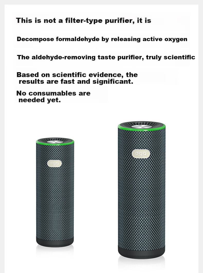 DGQ Car Air Purifier, Removes Formaldehyde And Odors from New Cars, Eliminates Smells, Ozone Deodorizer for Vehicles 1