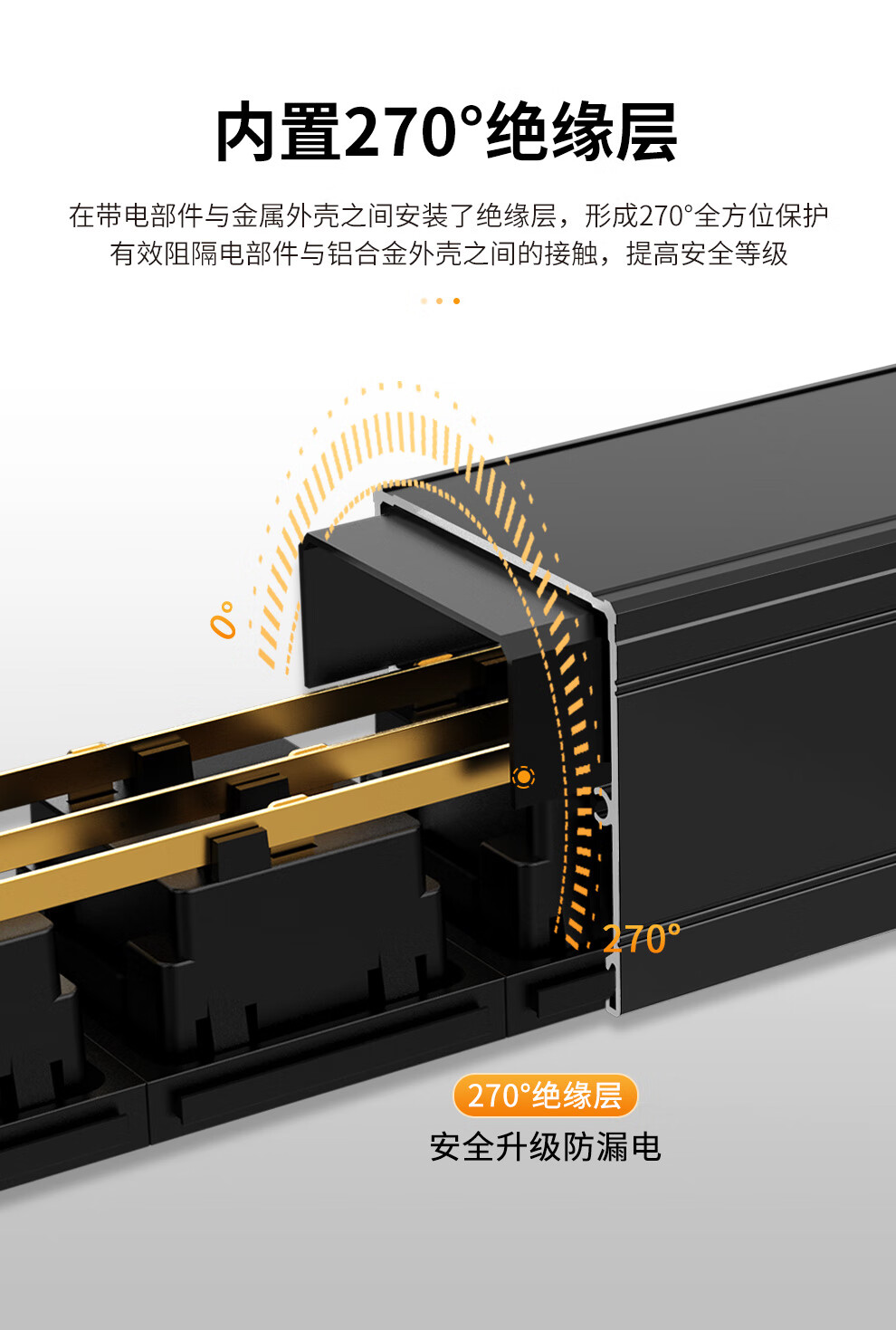 MAXCENT PDU Cabinet Socket, 8-Outlet 32A Industrial Plug, 10A Output, New National Standard Single Lamp, Lightning Protection, High-Power Industrial Power Strip MG3826N 4