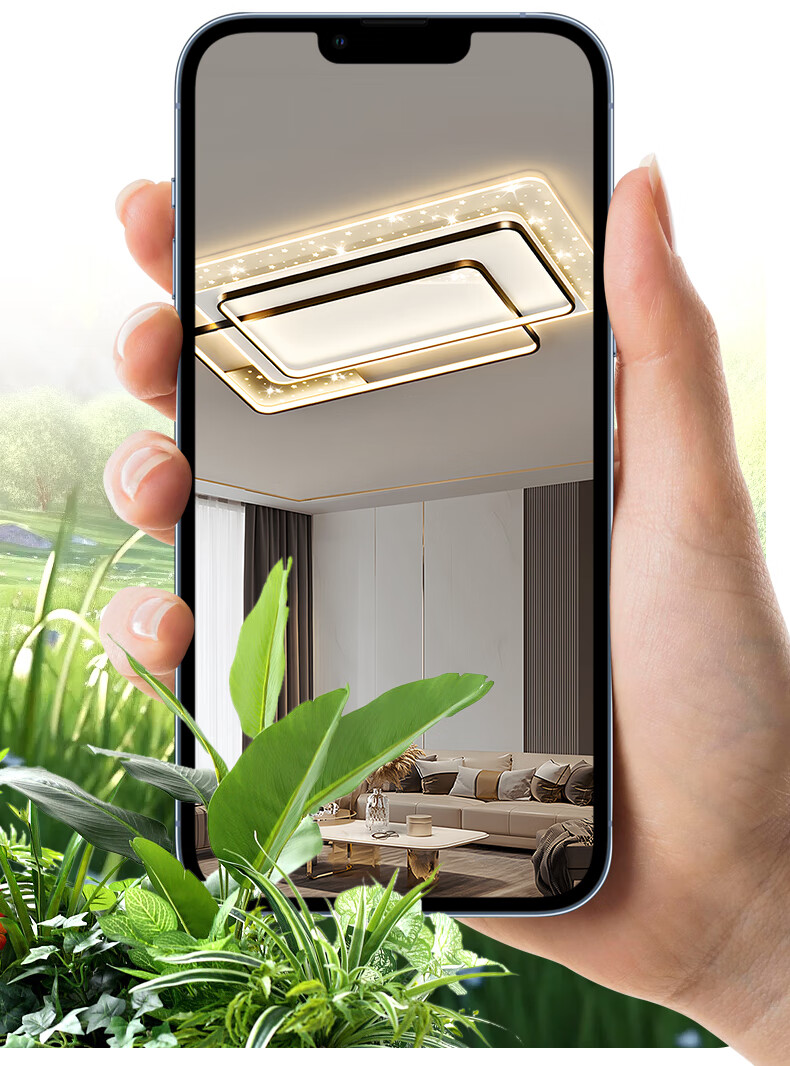 MICOE Living Room Light, Modern Minimalist Stylish LED Ceiling Light, Bedroom Dining Room Main Light, Zhongshan Lighting Fixture 17