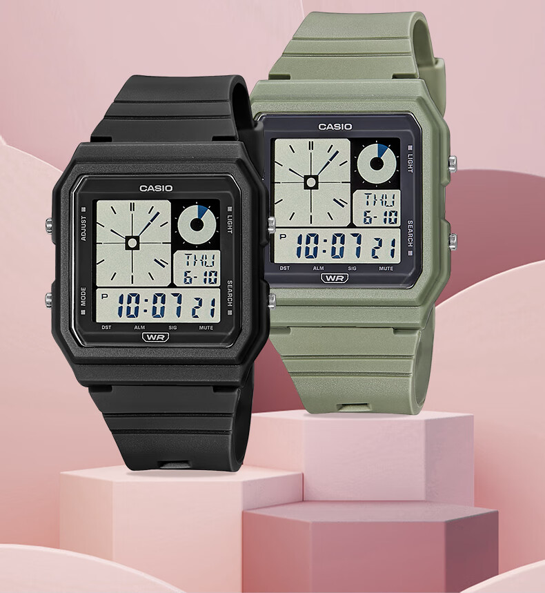 Casio Watch, Retro Square Design for Men And Women, Student Waterproof Digital Watch, LF-20W 2