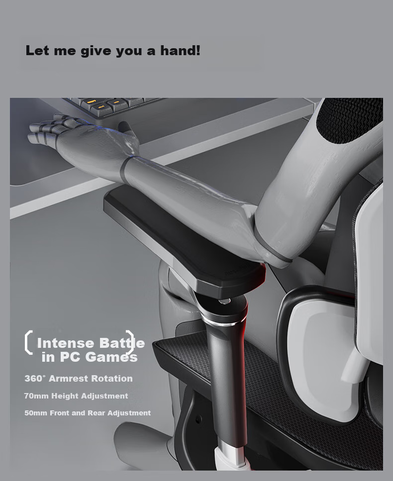 AutoFull G7 Gaming Chair, Ergonomic Chair, Computer Chair, Office Chair, Biomechanical Seat, Gaming Chair, Breathable Mesh Chair 9