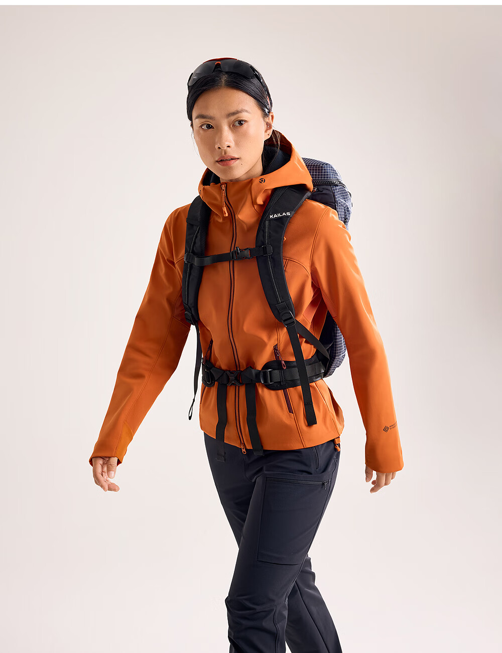 KAILAS M8 IC-MAX Soft Shell Jacket for Men, GORE-TEX 3L Windproof And Warm Outdoor Hiking Mountaineering Coat for Spring And Autum 12