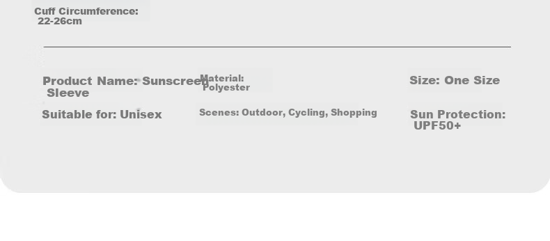 Xinggongguan Ice Sleeves, Men's Summer Loose Arm Sleeves, UV Protection, Ice Silk Cool Feeling Sun Protection Gloves, Outdoor Fishing Arm Sleeves for Wome 18