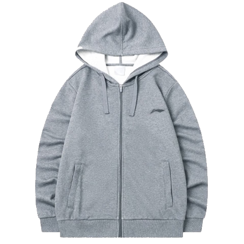 Li-Ning Men's Spring Autumn New Loose Casual Youth Trendy Fashion Versatile Sports Zip-up Jacket Men's Sweatshirt
