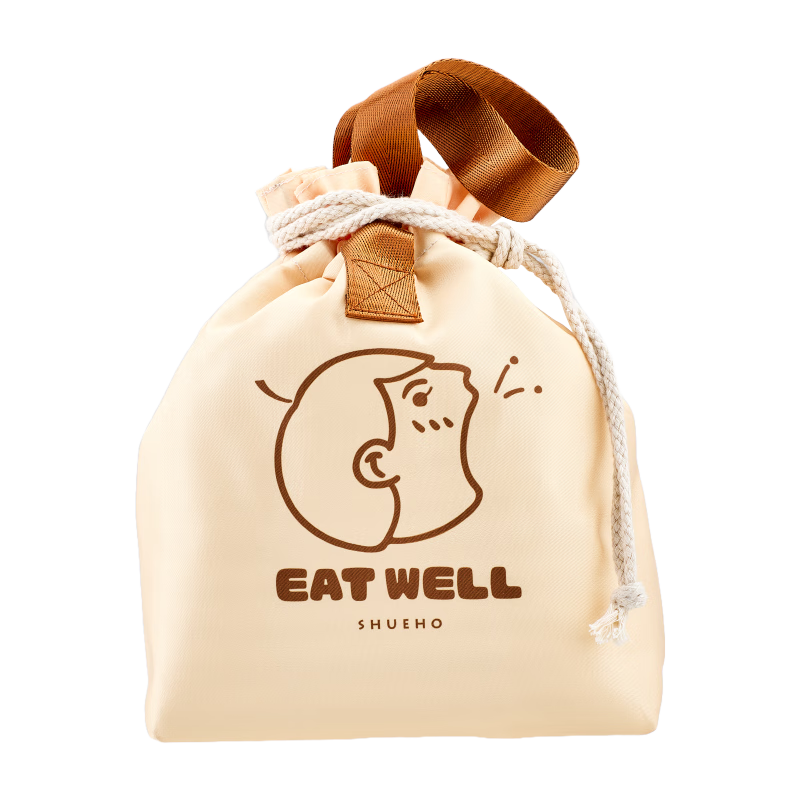 Shuke Dakuojun Insulated Lunch Bag Bento Box Tote Bag Food Carrier Bag for Elementary Students and Office Workers Breakfast Bag