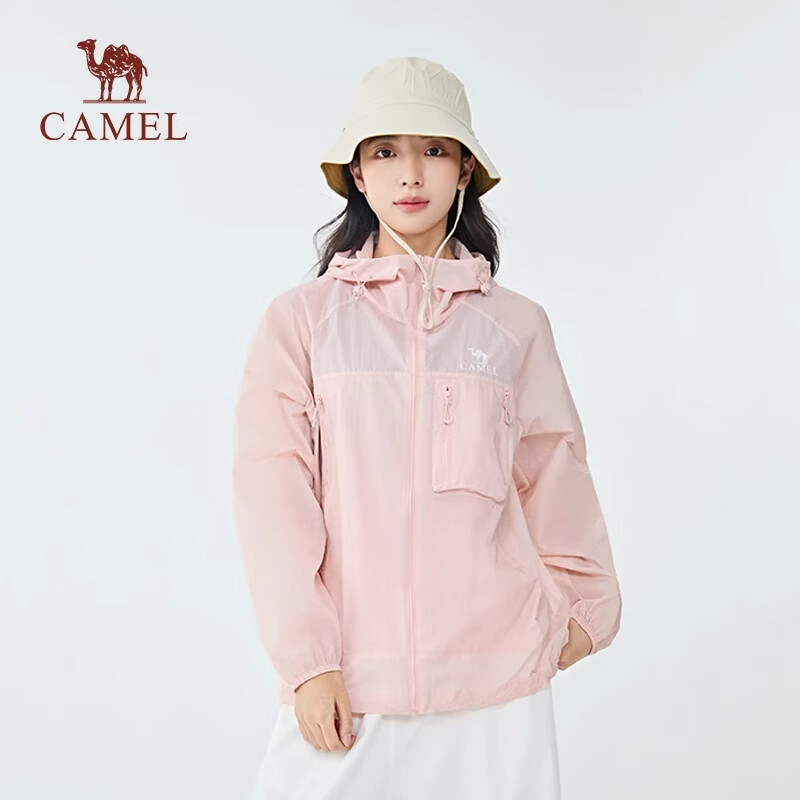 CAMEL [Wang Junkai's Same Style - Muguang V+] Sun Protection Clothing, Spring/summer 2025, Cool And Breathable, Couple's Original Yarn Sun Protection Garment, XS
