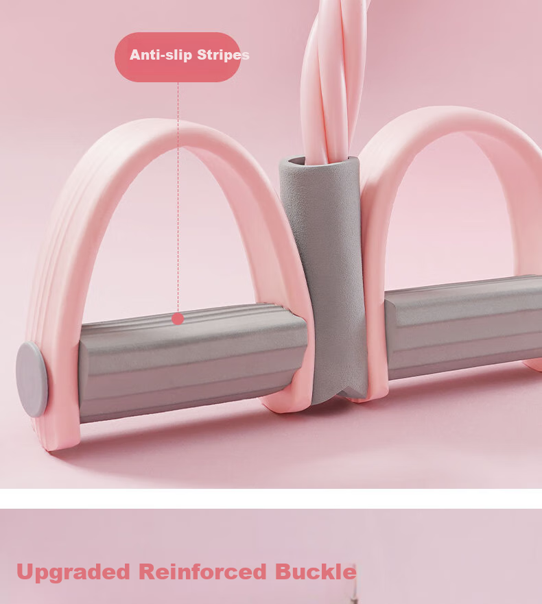 XUEXIMAN Foot Pedal Resistance Band, Back Pulling Device, Women's Yoga Fitness Home Equipment for Leg And Abdominal Exercises 11