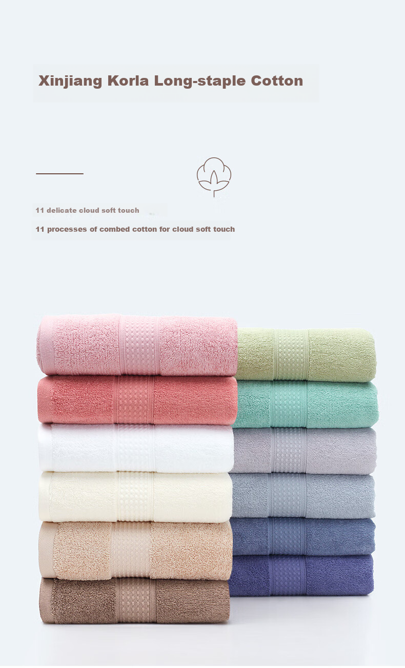 HOYO Japanese Towel Gift Box, Class A Pure Cotton, 2-Pack, Lotus Pattern, Household Absorbent Gift Box, Light Gray + Dark Gray Sports Desig 8