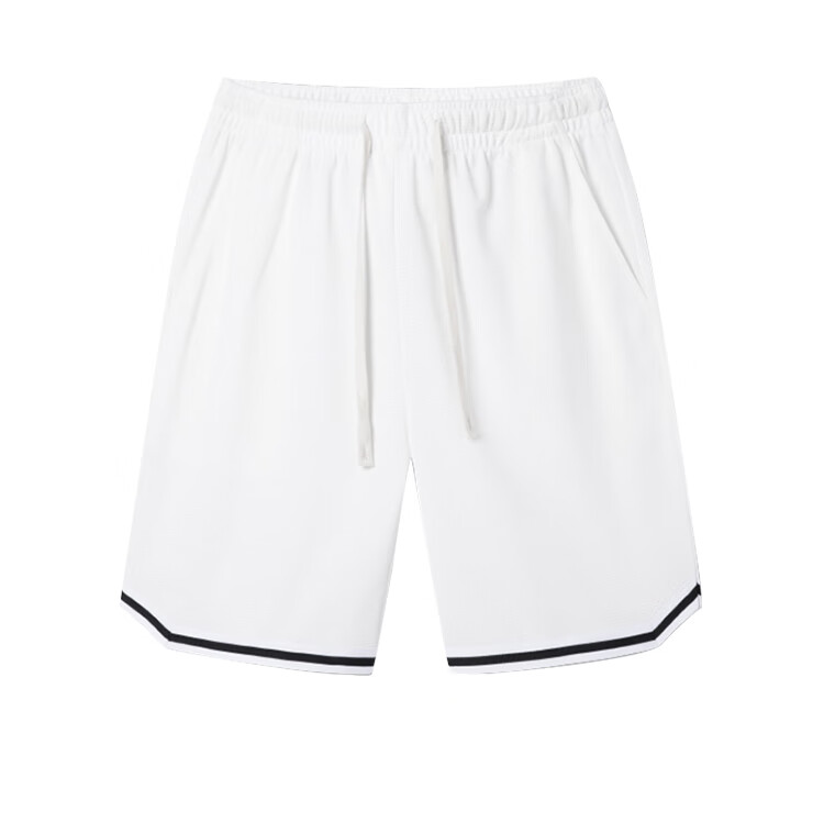 GENIOLAMODE Semir Group Men's Solid Color Simple Basic Casual Loose Youth Student Basketball Training Shorts 4