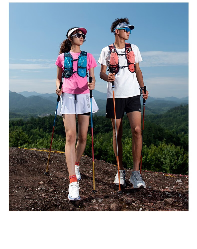 AONIJIE AONIJIE Telescopic Trekking Pole, Ultra-Light Outdoor Hiking And Cross-Country Non-Carbon Fiber Portable Adjustable Climbing Stick 13