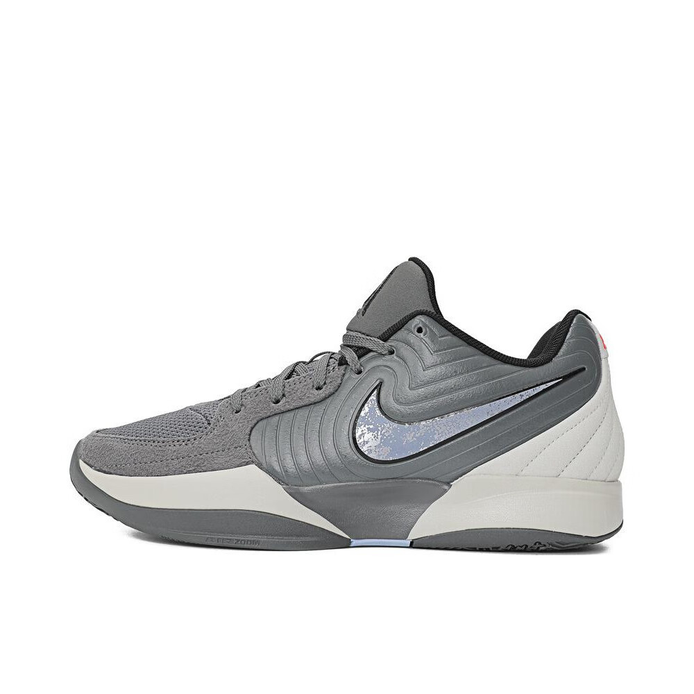 NIKE Men's Basketball Shoes JA 2 EP Cushioned Low-Top Sneakers for Actual Play, FD7327-701 Green Orange 40.5 1
