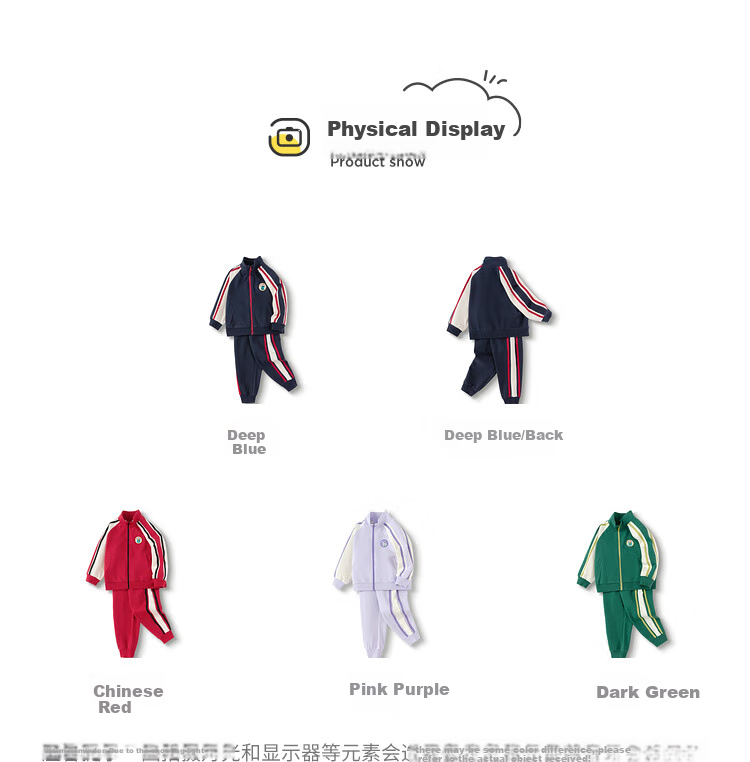 BALABALA Children's Clothing Set, Boys And Girls Long-Sleeve Spring And Autumn Outfit, Baby Contrasting Color Knit Trendy Style 208125104203 9