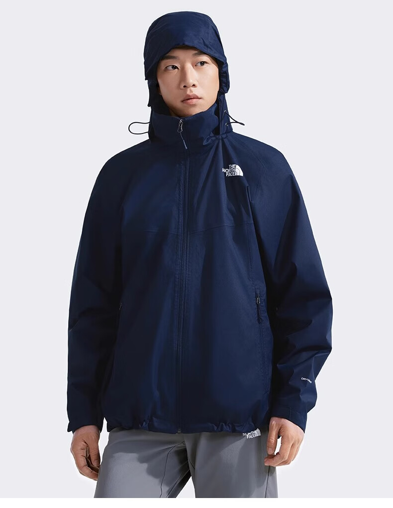 The North Face Men's Outdoor Comfortable Waterproof Breathable Jacket 8EXR Black/JK3 XXL 4