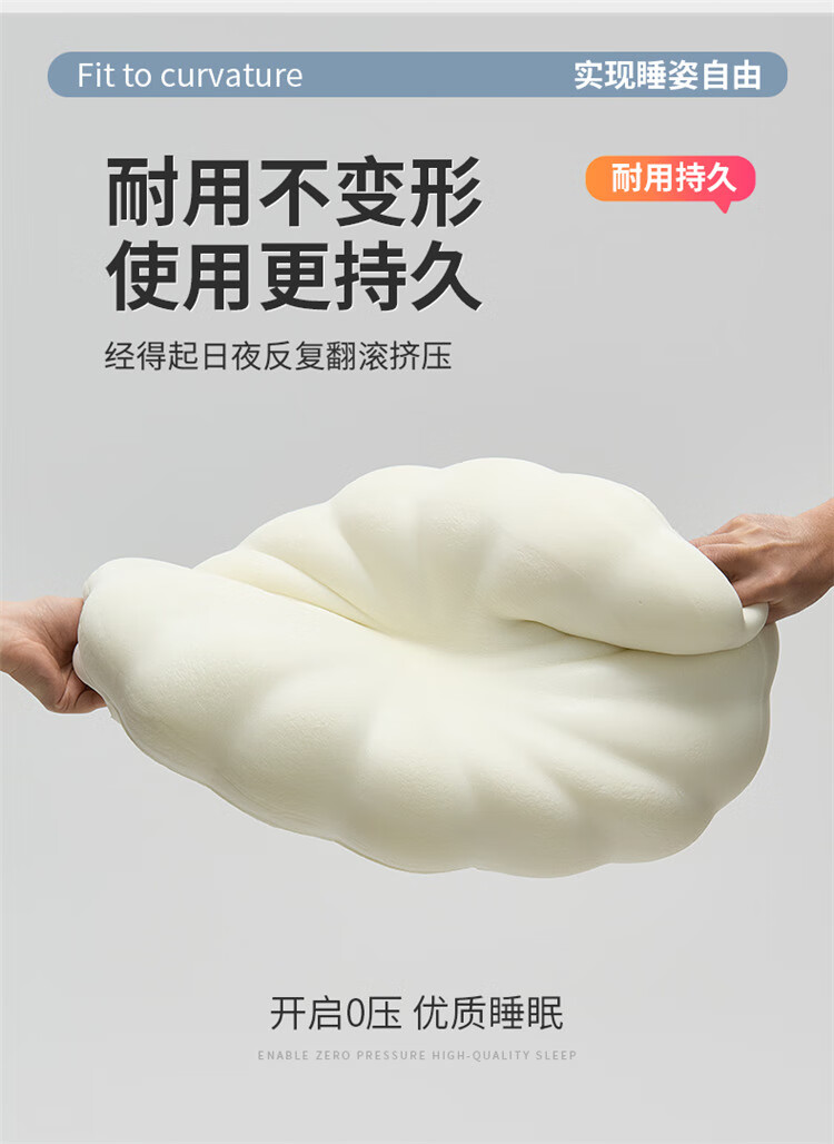 YUZHAOLIN Memory Foam Pillow, Cervical Pillow Core, Deep Sleep Care, Slow Rebound, Specialized Memory Foam Pillow Core for Sleeping 5